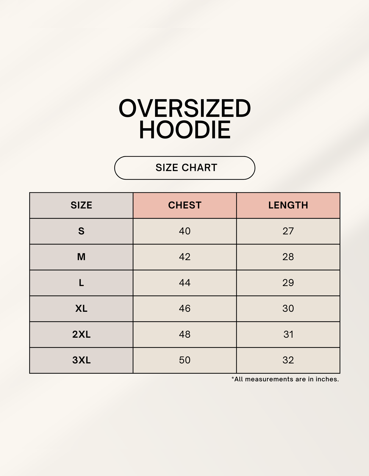 Solid Black Unisex Oversized Hoodie – 100% Cotton